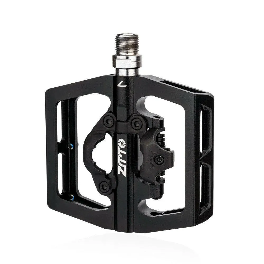 ZTTO Bike Pedal Mountain Bike SPD Pedals Aluminum Alloy Bicycle Pedals Dual Platform for MTB Mountain Bike Road Bike